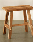 VINTAGE TEAK STOOL chair Crusoe