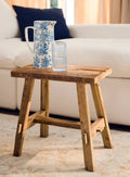 VINTAGE TEAK STOOL chair Crusoe