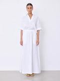 Vivienne linen skirt Notshy BLANC XS