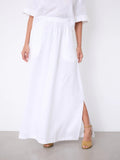 Vivienne linen skirt Notshy BLANC L