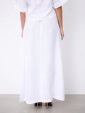 Vivienne linen skirt Notshy BLANC M