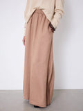 Vivienne linen skirt Notshy MOKA S