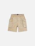 Washed Cotton-Blend Cargo Loose-Fit Bermuda Shorts Men Shorts Scotch Soda Homme