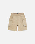 Washed Cotton-Blend Cargo Loose-Fit Bermuda Shorts Men Shorts Scotch Soda Homme