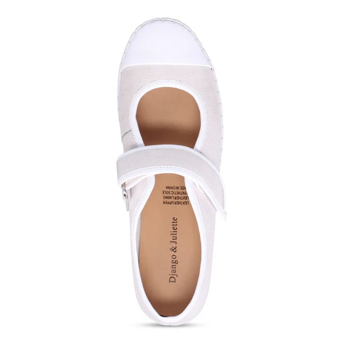 BERIT Footwear DJANGO & JULIETTE White Nougat Tumbled 39