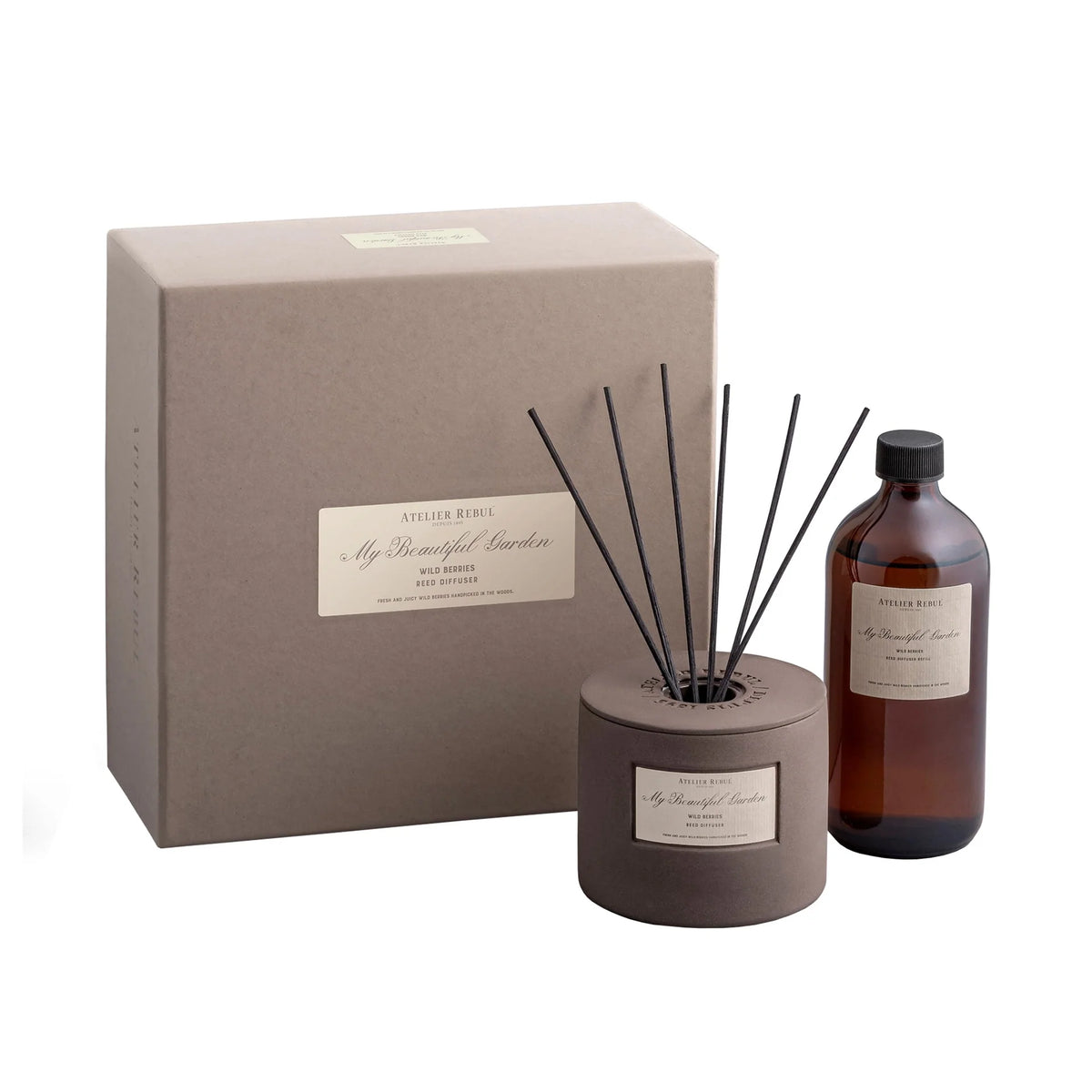 REED DIFFUSEUR 450ML /WILD BERRIES ATELIER REBUL