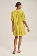 WOVEN LINEN DRESS 2 Dresses VELVET CHALK XL