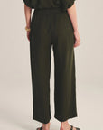 WOVEN LINEN PANT Trousers VELVET MUDSLIDE M