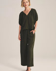 WOVEN LINEN PANT Trousers VELVET MUDSLIDE XXL
