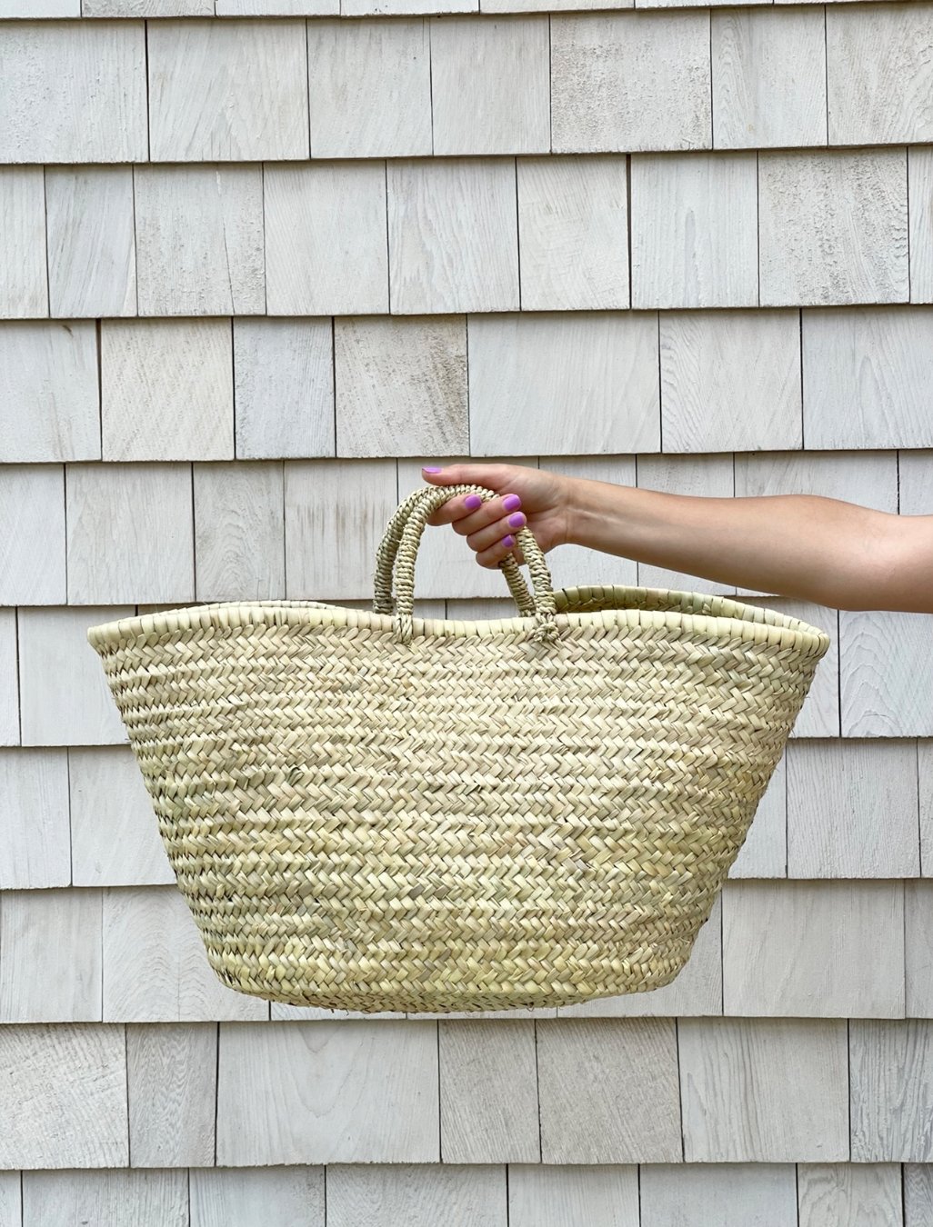 WOVEN RAFFIA MARKET BASKET women-accessories Pepin Boho collab   