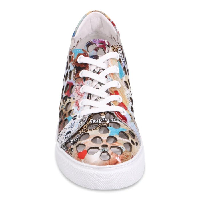 YARRY Footwear DJANGO & JULIETTE Collage Print Patent Leather 37