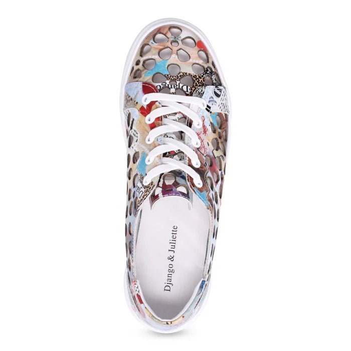 YARRY Footwear DJANGO & JULIETTE Collage Print Patent Leather 39