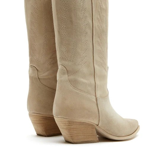 Zoei - Beige Suede shoes SISTER & SOEUR 36
