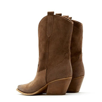 Zyla - Tan Suede shoes SISTER & SOEUR