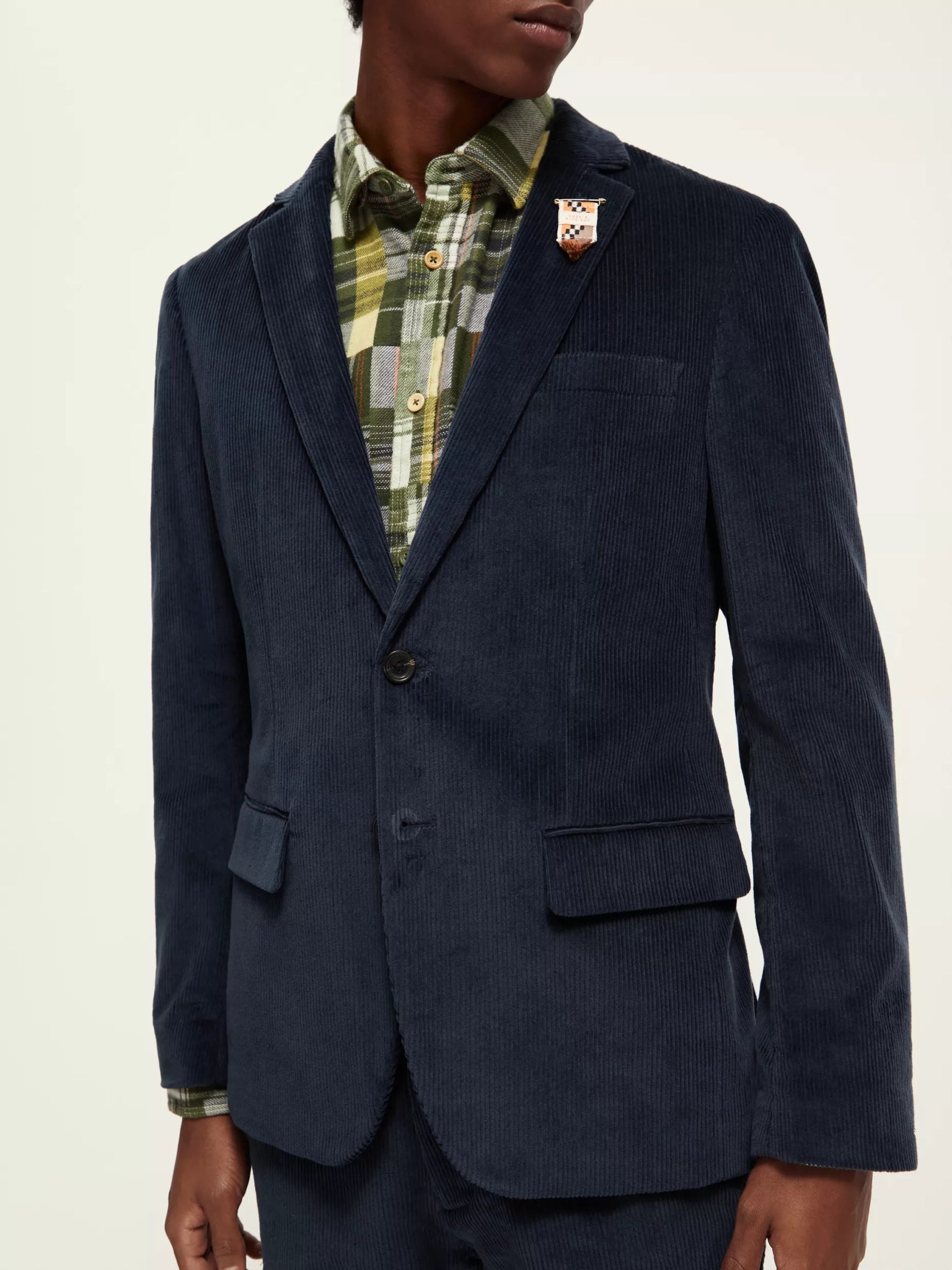 172901-Single-breasted corduroy blazer men Scotch & Soda   