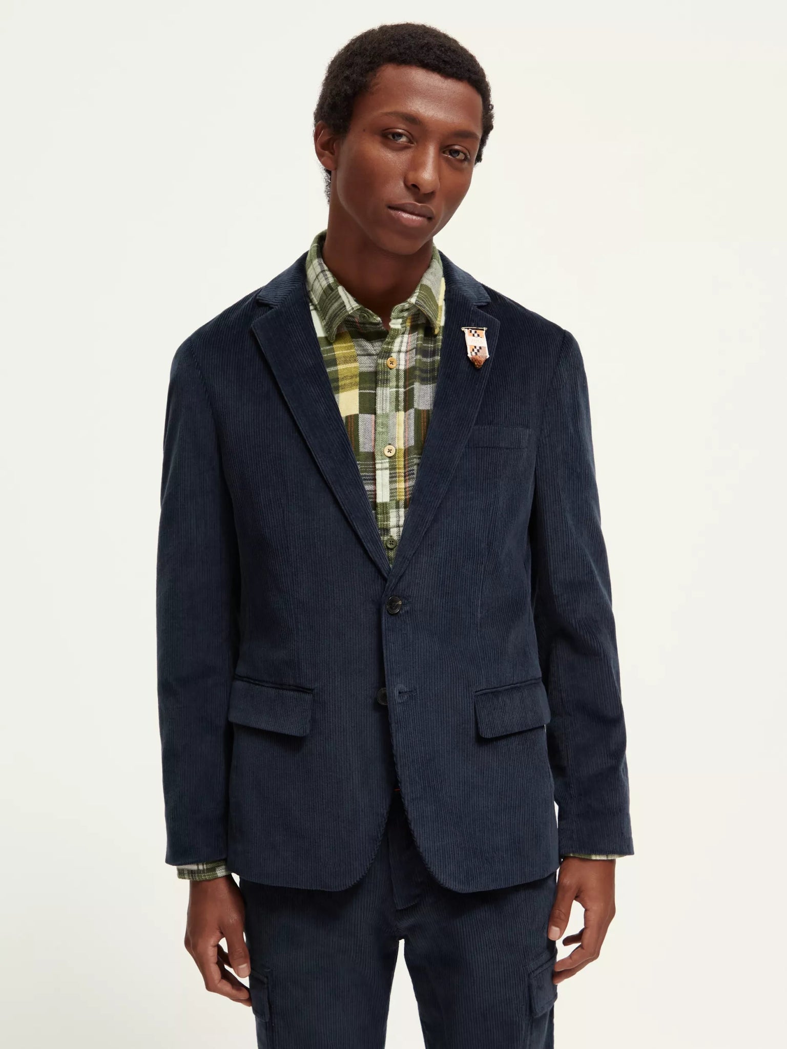 172901-Single-breasted corduroy blazer men Scotch & Soda   