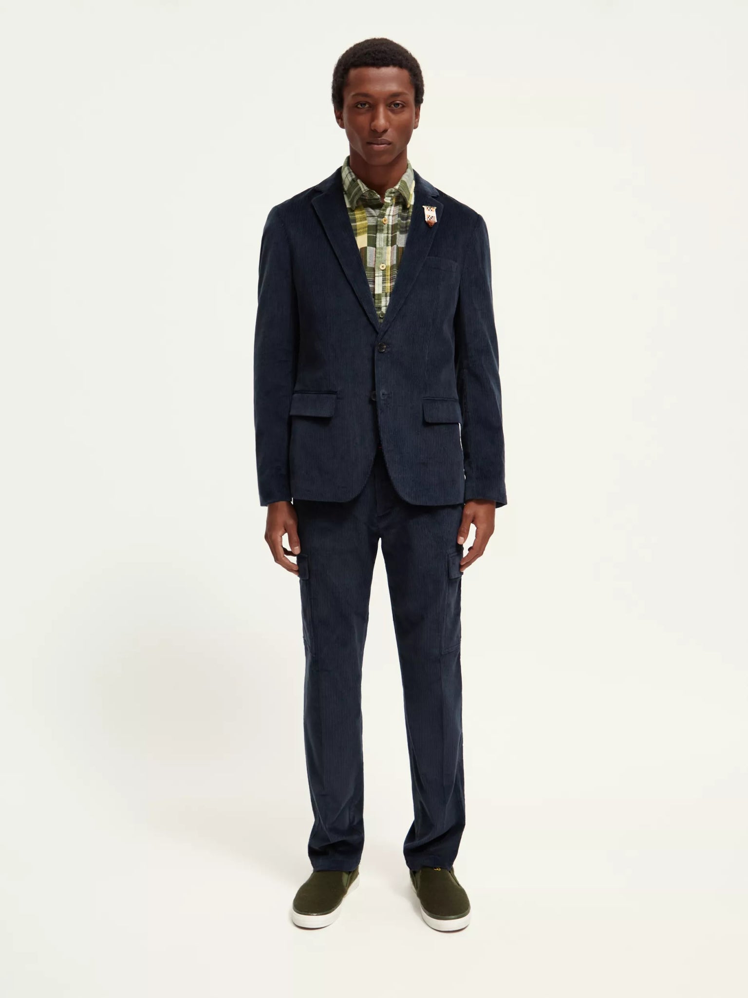 172901-Single-breasted corduroy blazer men Scotch & Soda   