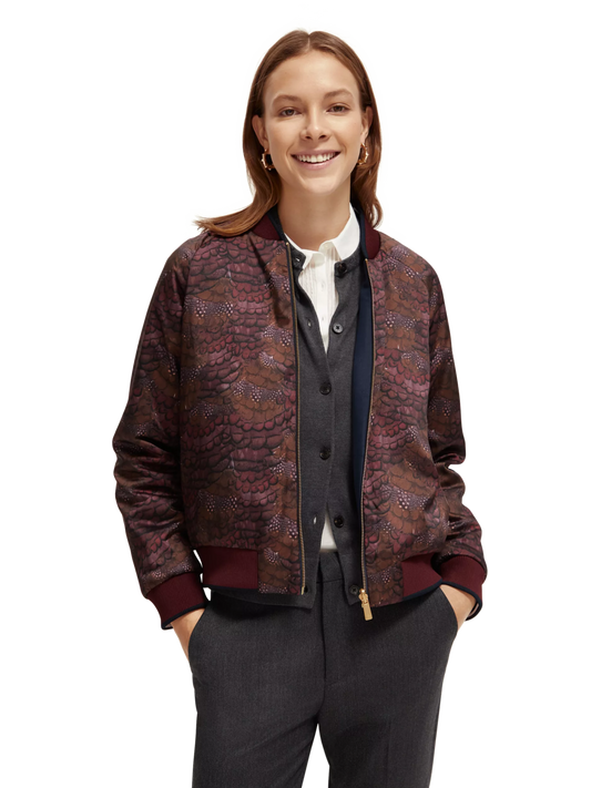 173126-Reversible bomber jacket Woman Scotch & Soda   