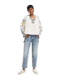 173308-Embroidered linen-blended blouse Woman Scotch & Soda   
