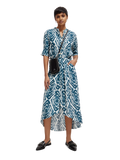 173365-Short-sleeved midi dress Woman Scotch & Soda   