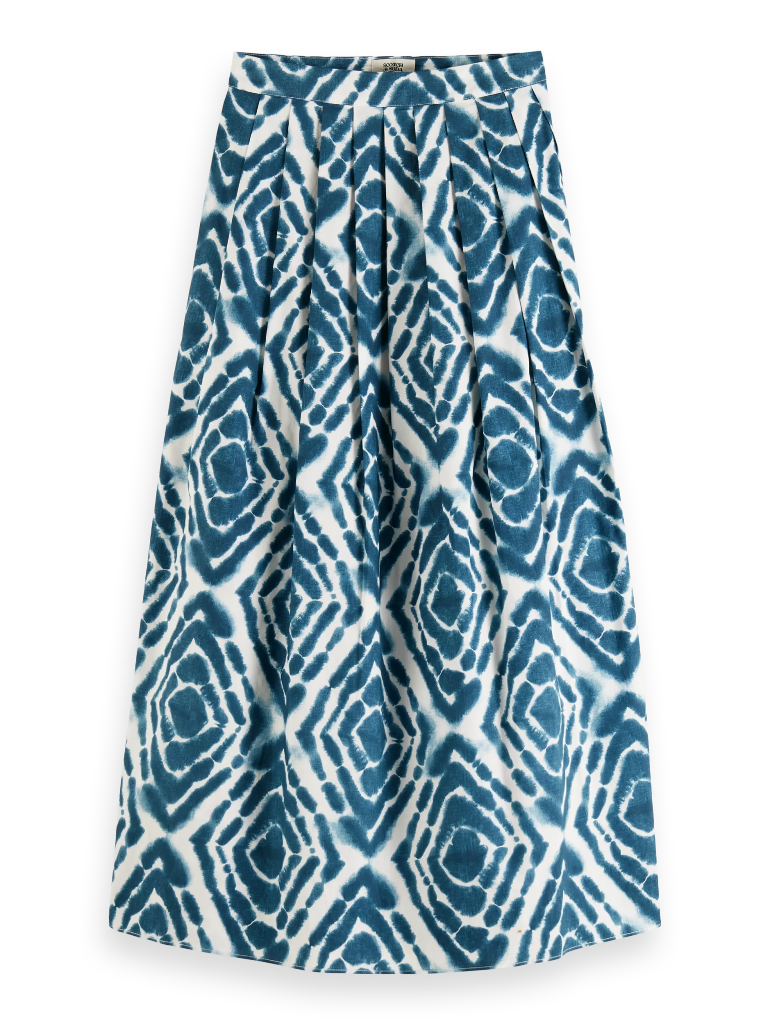 174972-Tie-dye printed midi skirt Woman Scotch & Soda   