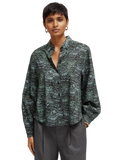 175234-Printed balloon sleeve shirt Woman Scotch & Soda   