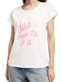 175235-Short-sleeved graphic T-shirt Woman Scotch & Soda   