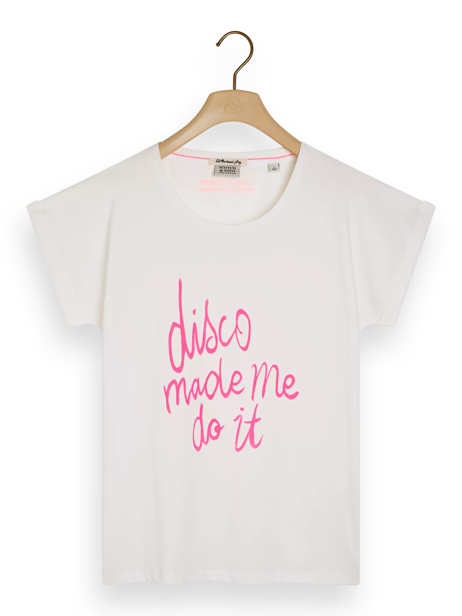 175235-Short-sleeved graphic T-shirt Woman Scotch & Soda   