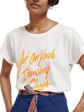 175235-Short-sleeved graphic T-shirt Woman Scotch & Soda   