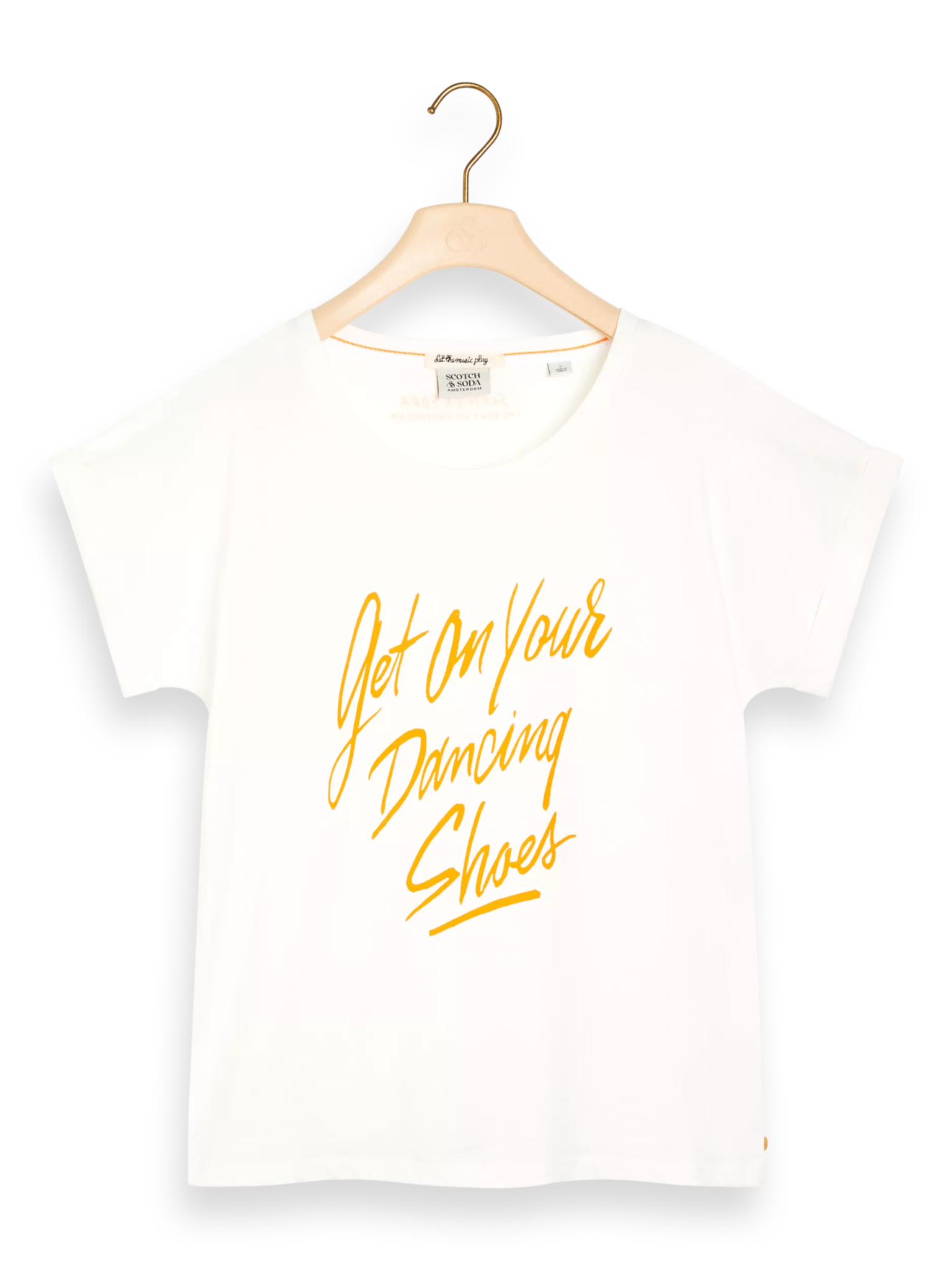 175235-Short-sleeved graphic T-shirt Woman Scotch & Soda   