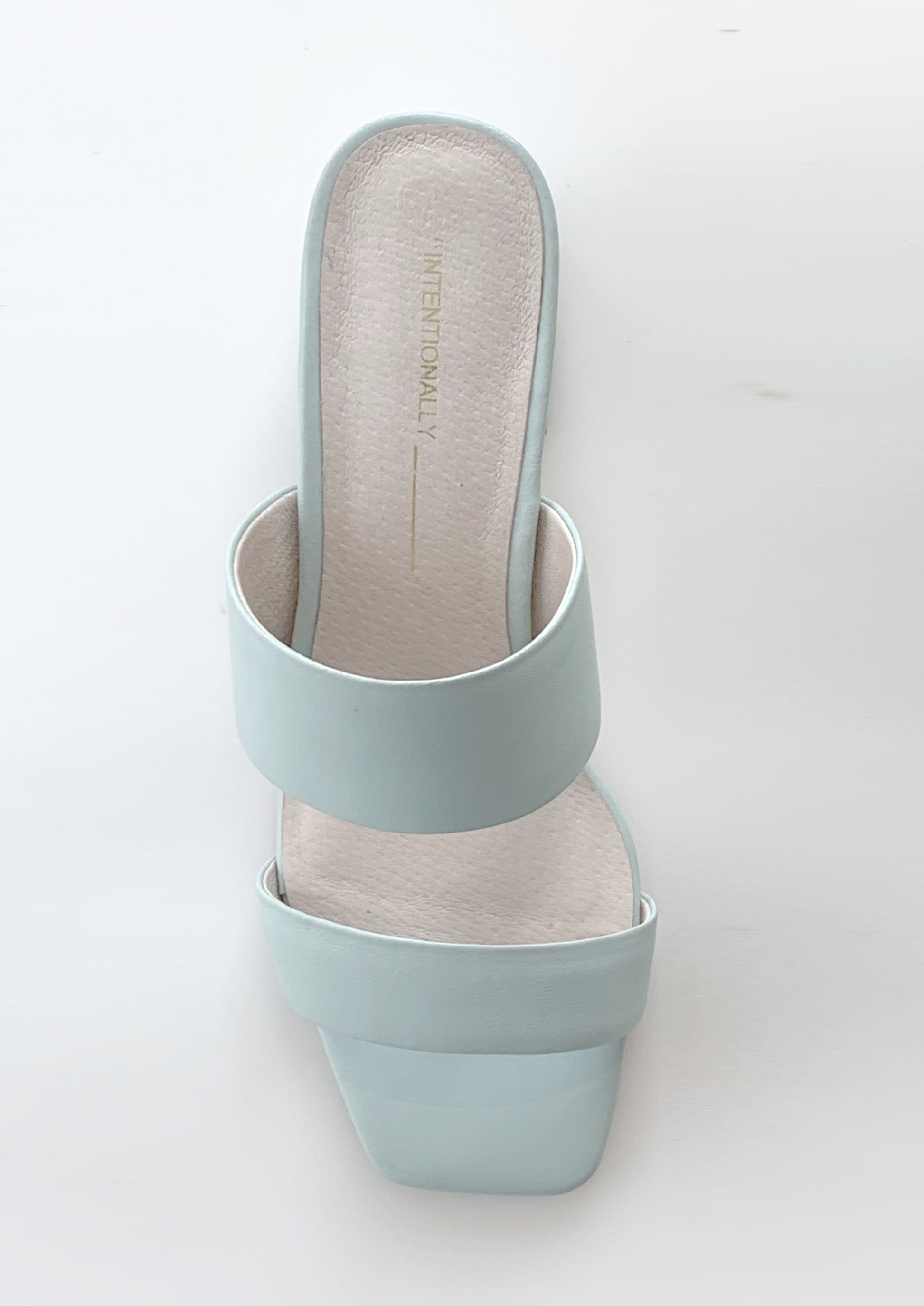 INTENTIONALLY BLANK STEP IN HEEL PASTEL Footwear INTENTIONALLY BLANK 36 BABY BLUE 