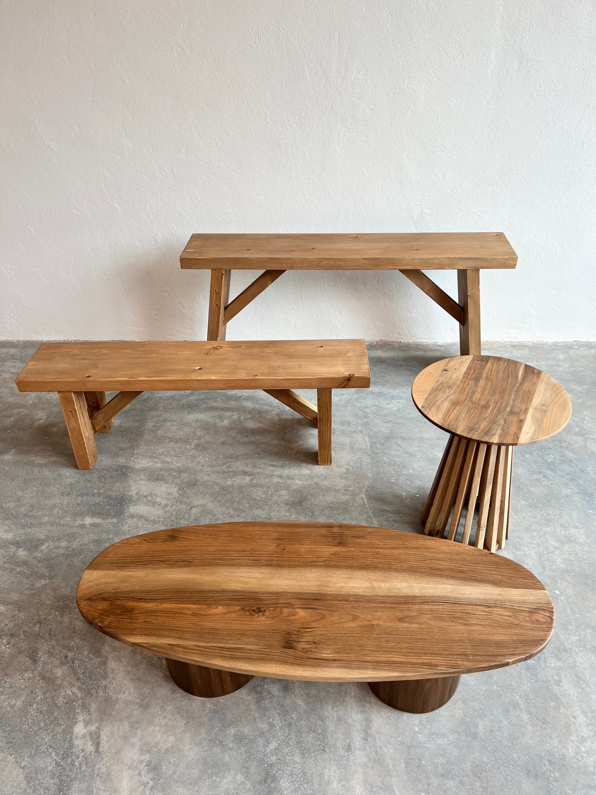 WOODEN SIDE TABLE living-furniture Pepin Boho collab   