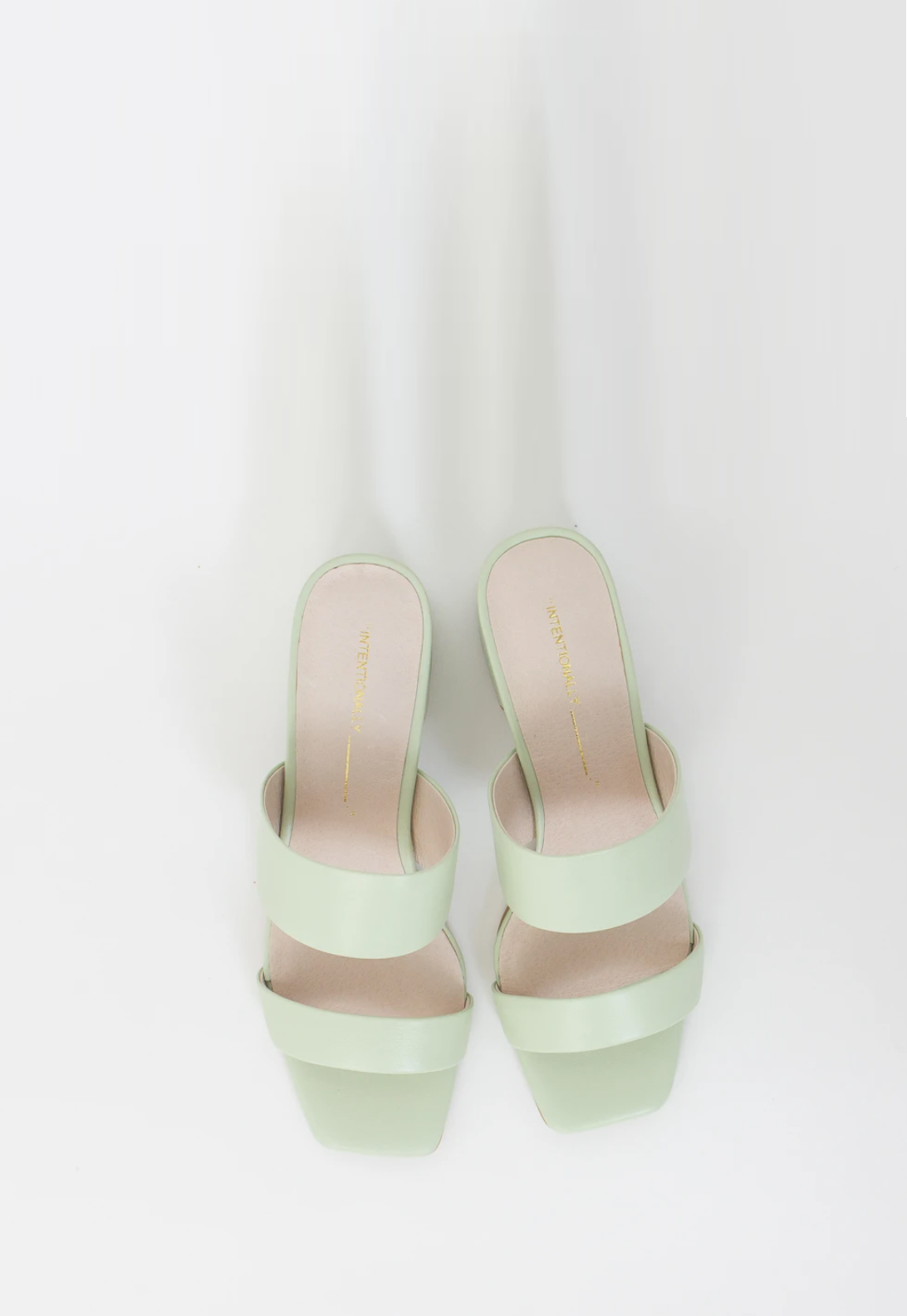 INTENTIONALLY BLANK STEP IN HEEL PASTEL Footwear INTENTIONALLY BLANK   