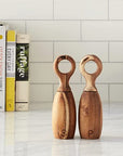 ACACIA WOOD SALT & PEPPER MILLS, SET OF 2 Dining-Kitchenware Bloomingville   
