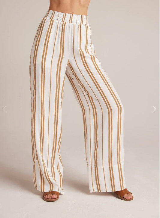 Bella Dahl - Wide Leg Pant - Redwood Stripe women-accessories BELLA DAHL XS  