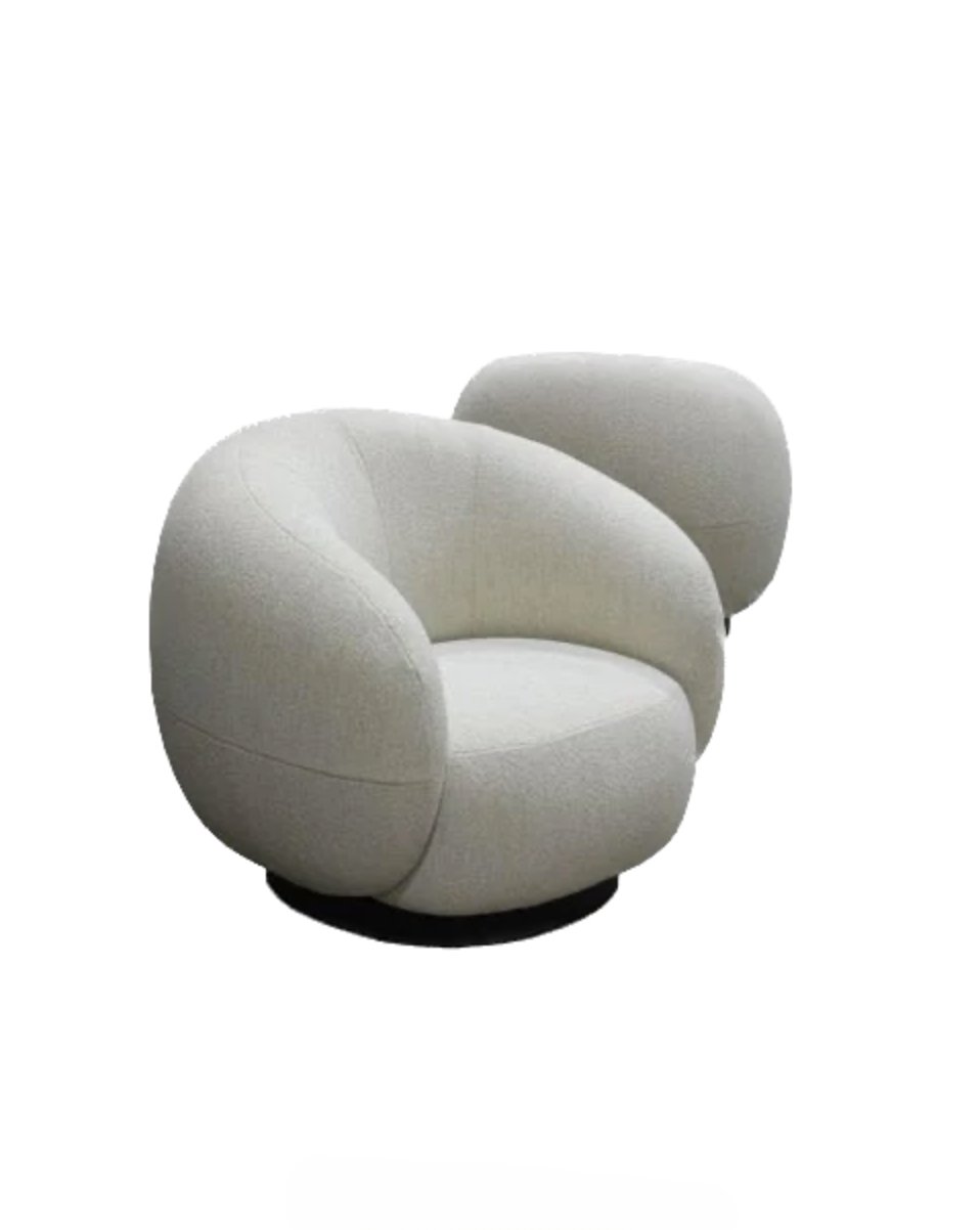 Bobb Swivel Chair living-furniture PEREZ Orsetto 1/1  