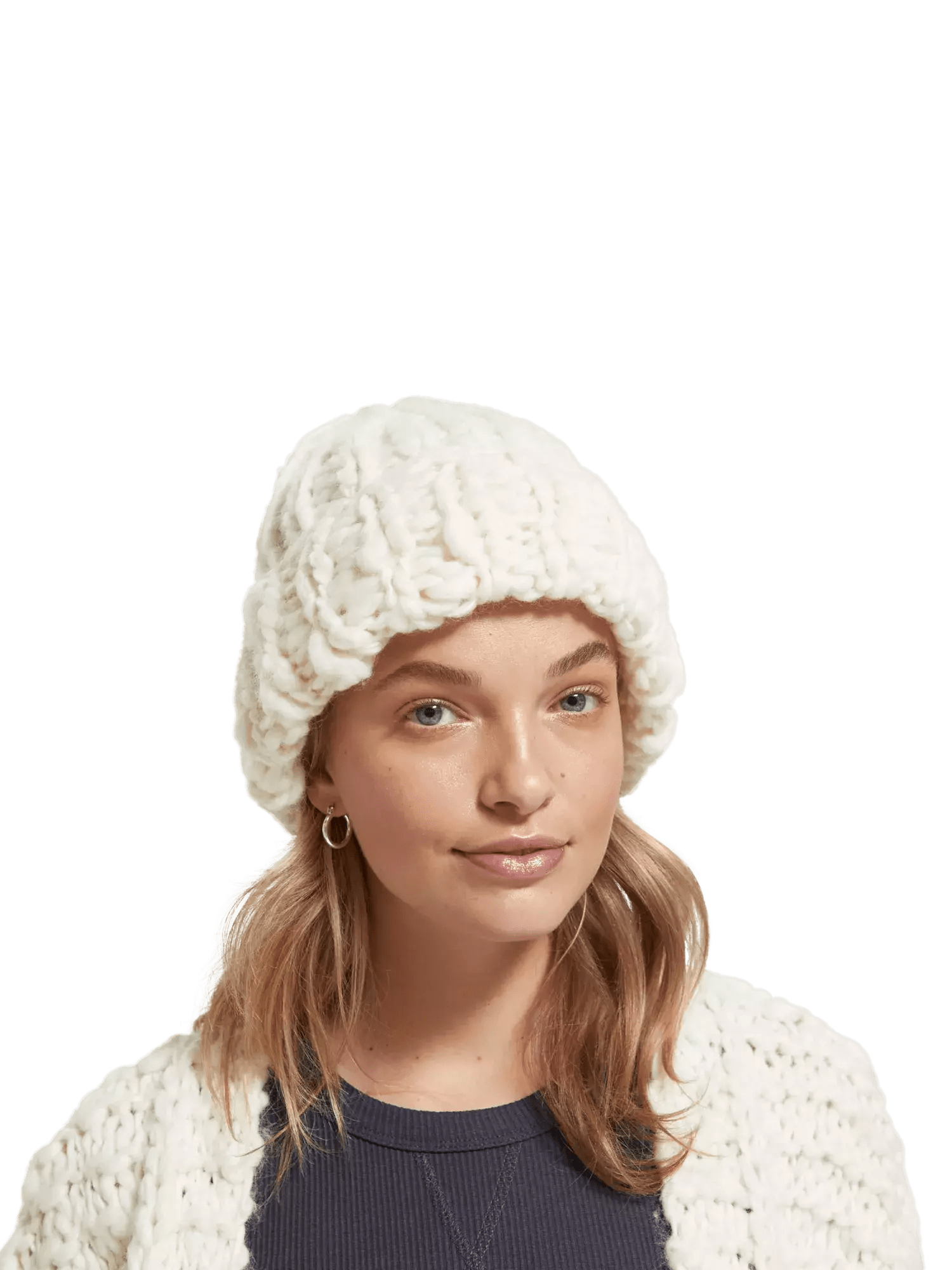 Chunky knit beanie Apparel & Accessories Scotch & Soda   