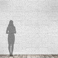 CLASSIC WHITE BRICK WALLPAPER - PAPIER PEINT BRIQUES BLANCHES CLASSIQUE walldecor-wallmurals NumerArt   