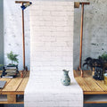 CLASSIC WHITE BRICK WALLPAPER - PAPIER PEINT BRIQUES BLANCHES CLASSIQUE walldecor-wallmurals NumerArt   
