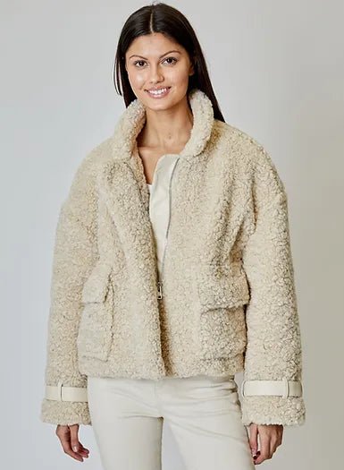 Coat Fallon - Ivory Combo Woman DH New York   