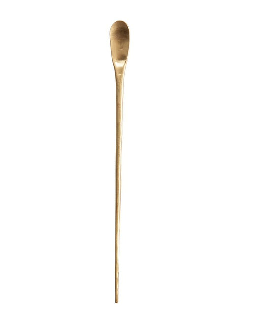 COCKTAIL SPOON IN BRASS Apparel & Accessories Creative Coop   
