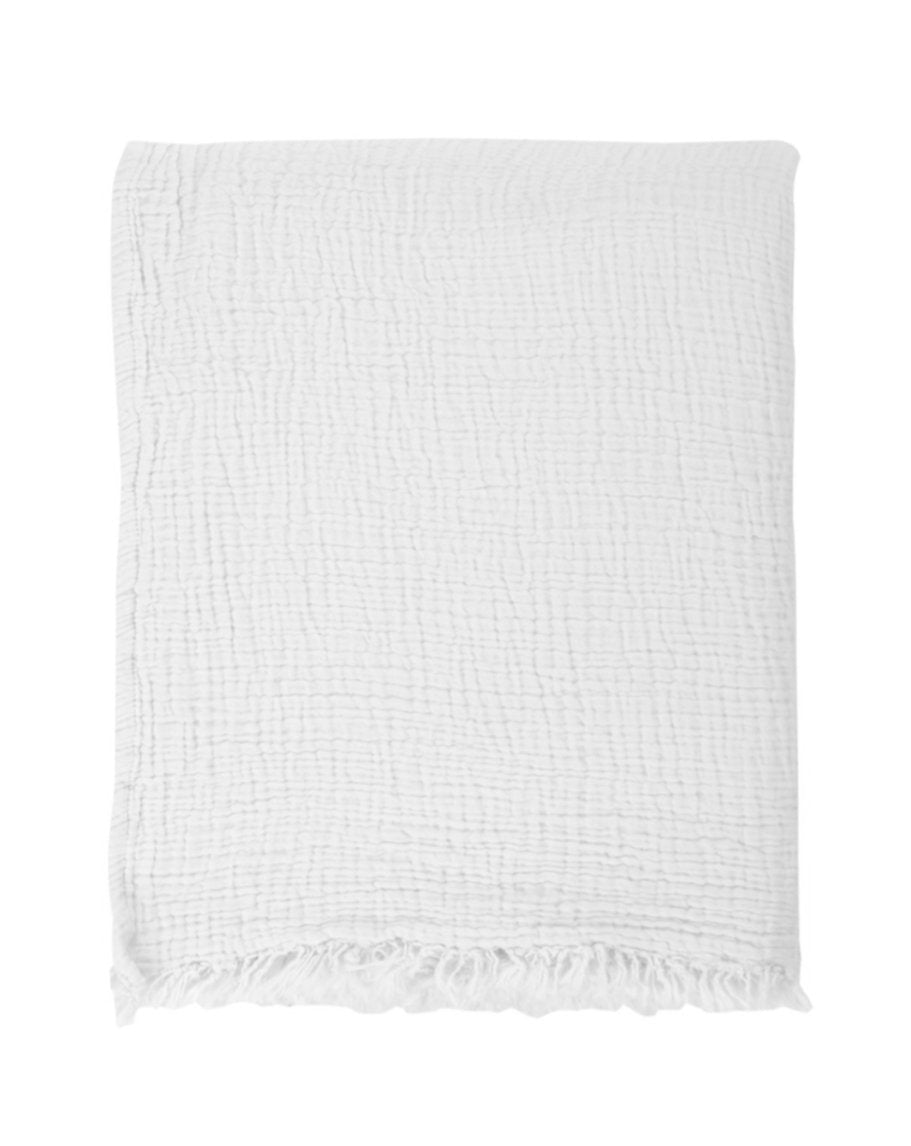 COCOON BLANKET SNOW living-homeaccents onesky Queen/ King: 200 x 230 White In Stock 