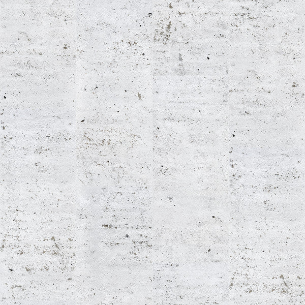 CONCRETE PAINTED WHITE WALLPAPER - PAPIER PÊINT BLANC BÉTON walldecor-wallmurals NumerArt   