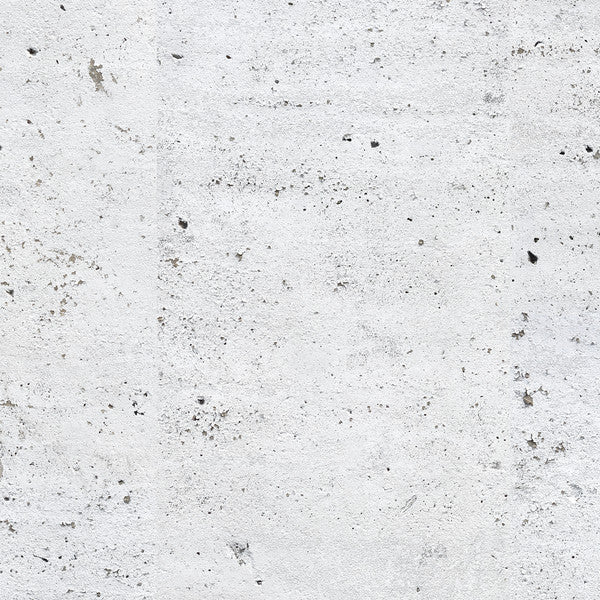 CONCRETE PAINTED WHITE WALLPAPER - PAPIER PÊINT BLANC BÉTON walldecor-wallmurals NumerArt   