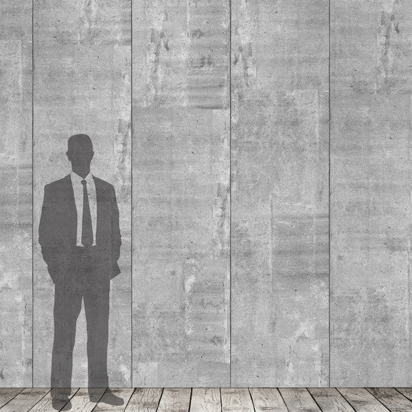 CONCRETE SMOTH WALLPAPER - PAPIER PEINT BÉTON LISSE walldecor-wallmurals NumerArt   