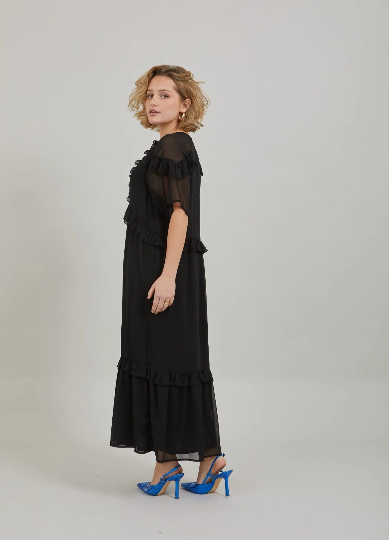 COSTER - ROBE LONGUE A VOLANTS women-accessories COSTER   