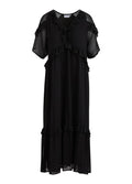 COSTER - ROBE LONGUE A VOLANTS women-accessories COSTER 36 Noir 