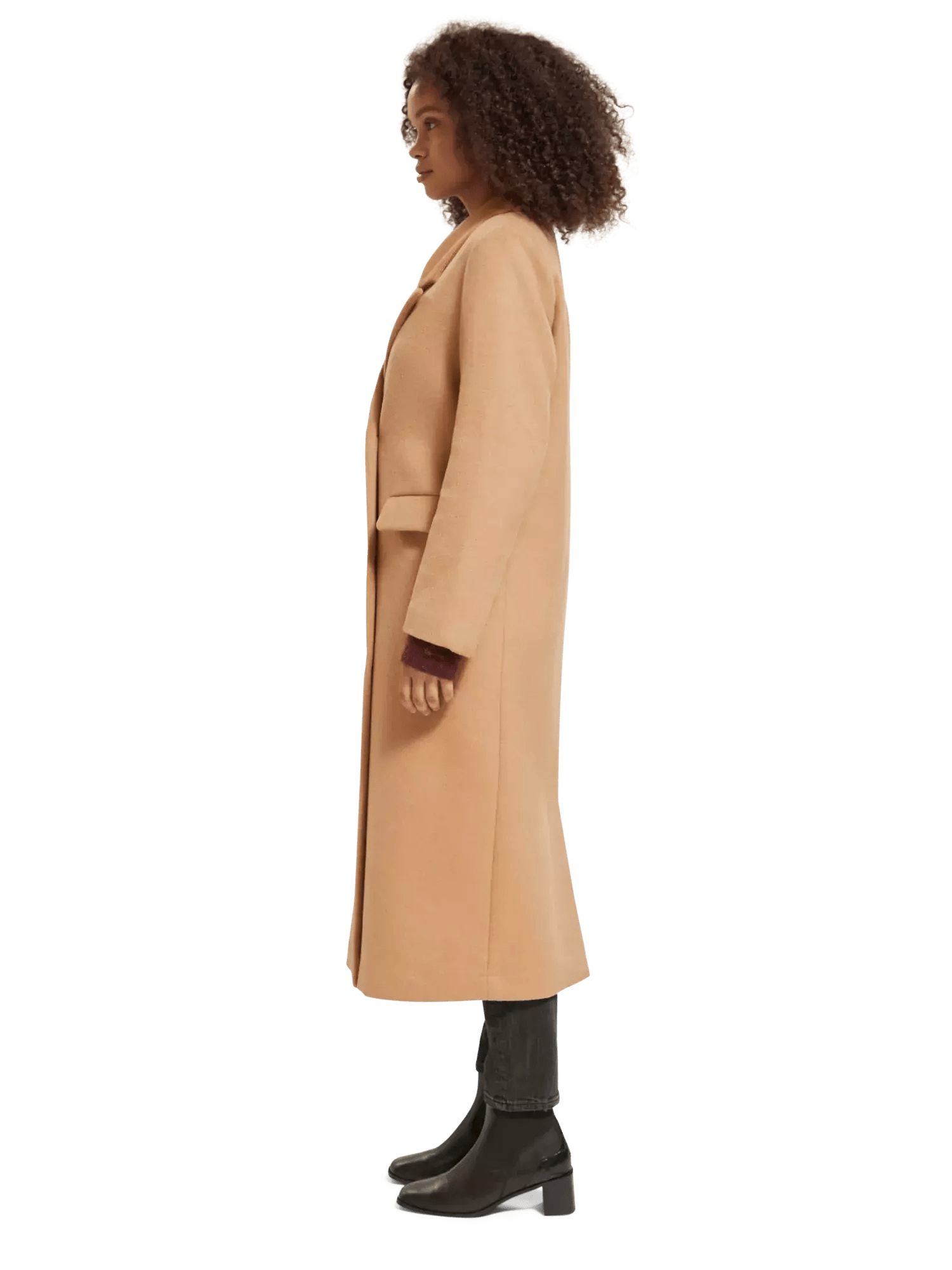 Double Breasted Wool Coat clothing Scotch & Soda   