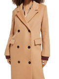 Double Breasted Wool Coat clothing Scotch & Soda   