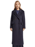 Double Breasted Wool Coat clothing Scotch & Soda   